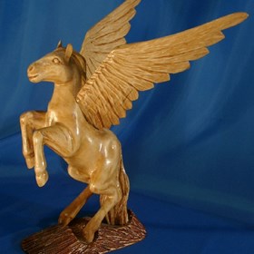 Резные работы: ПЕГАС